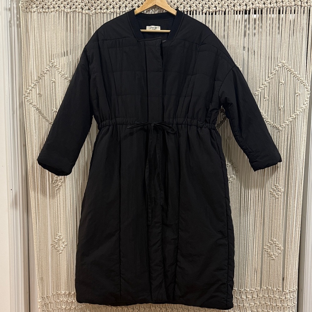 Qing Yi Boutique Women's Black Puffer Coat